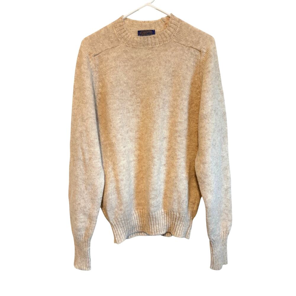 Pendleton Vintage 100% Virgin Wool Crew Neck Sweater Men's Medium Old Money
